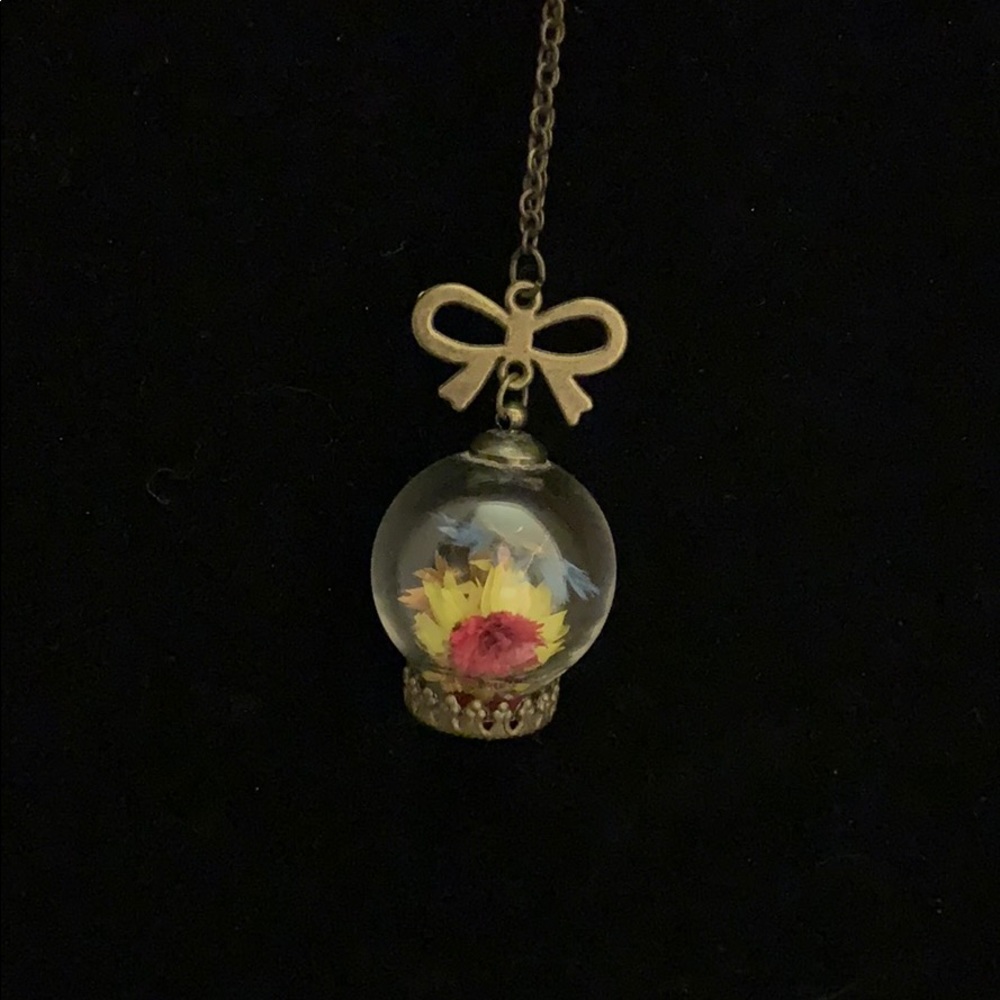 Brass necklace